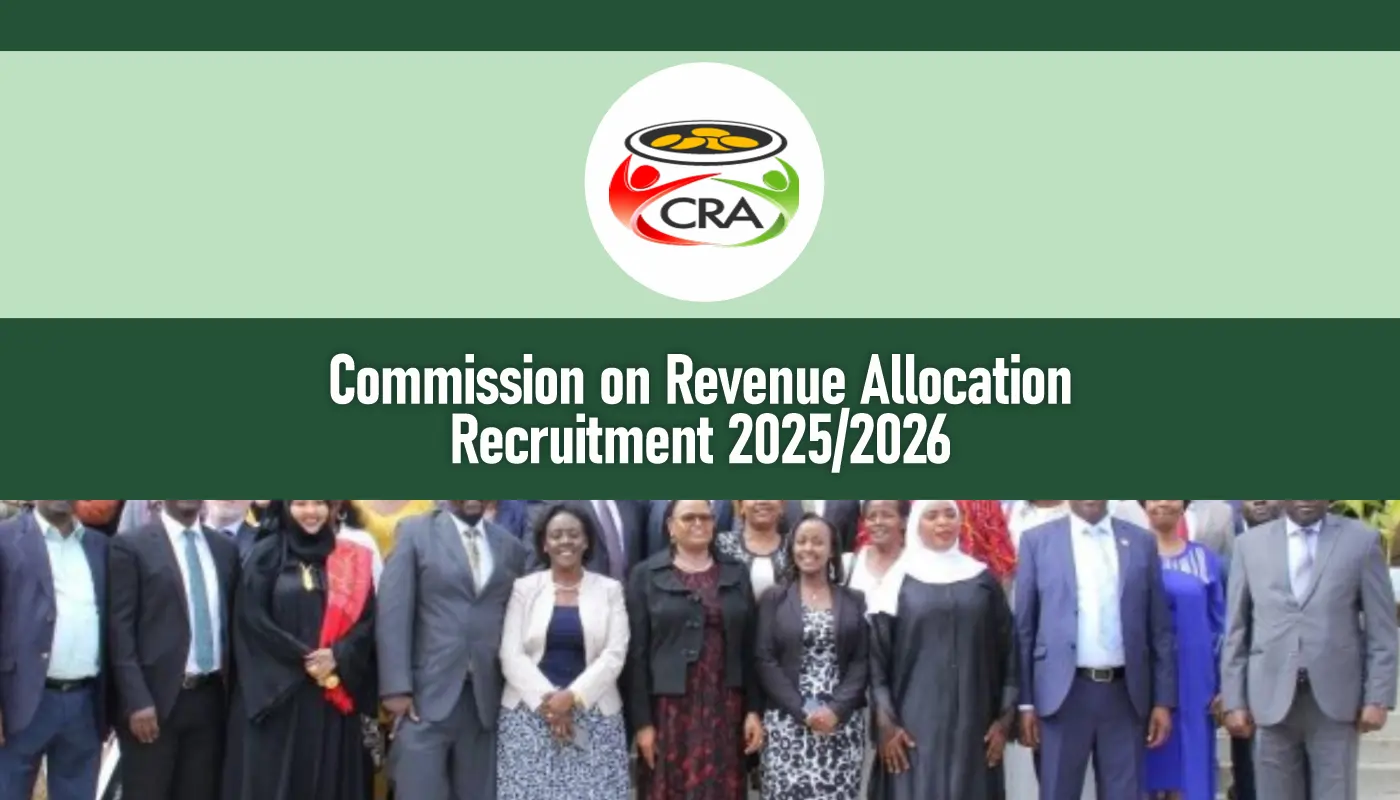 CRA Recruitment 2026/2027 Jobs Application Form Portal