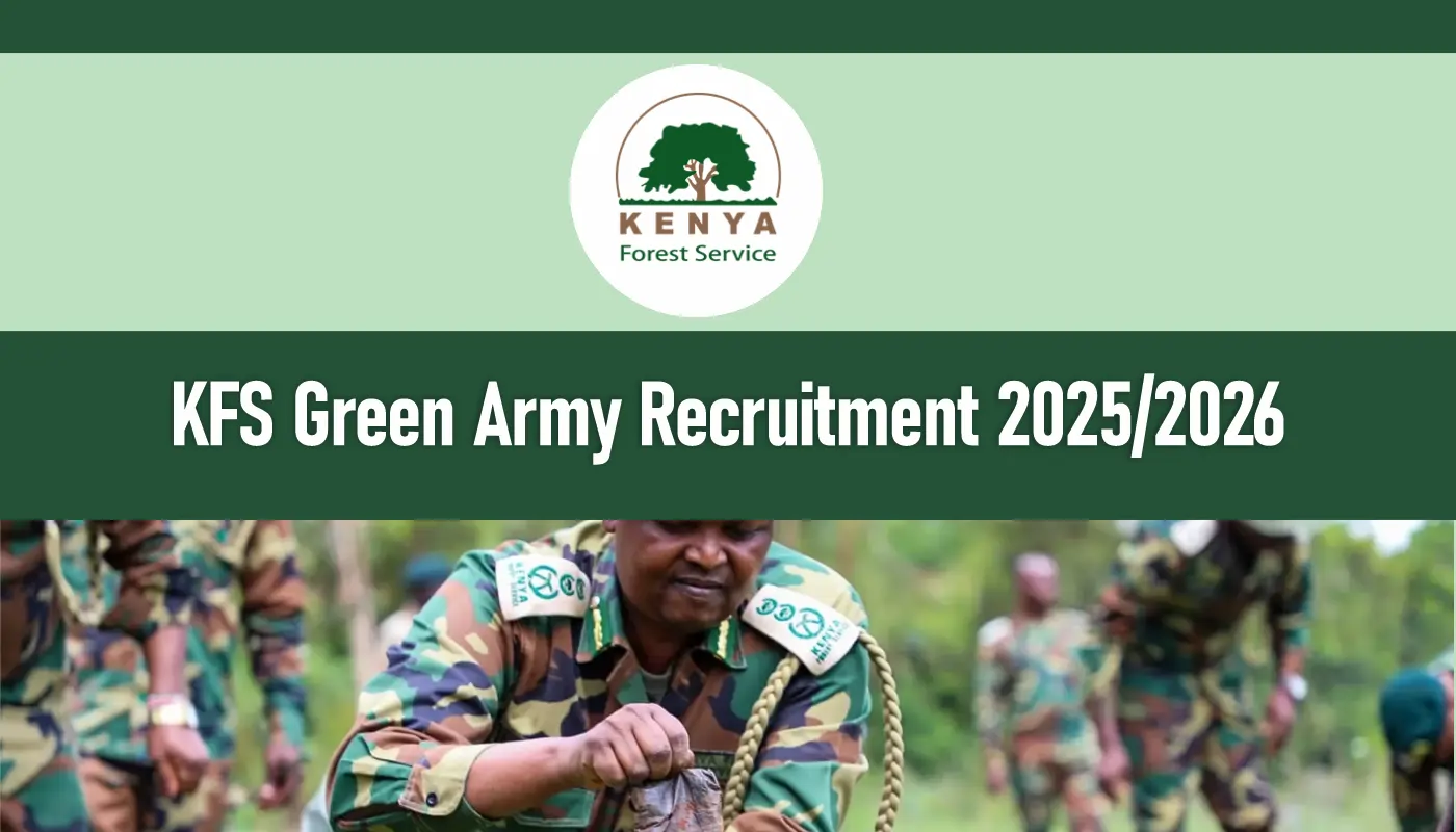 KFS Green Army Recruitment 2026/2027 Application Form Portal