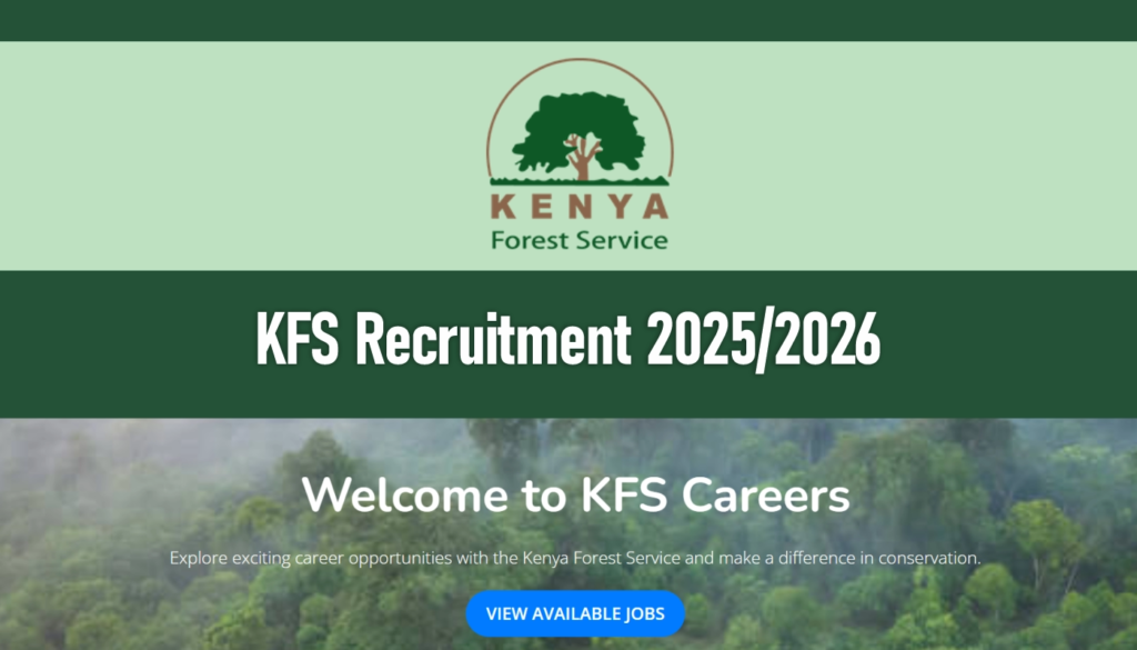 KFS Recruitment 2026/2027 Dates & Centers Application Portal