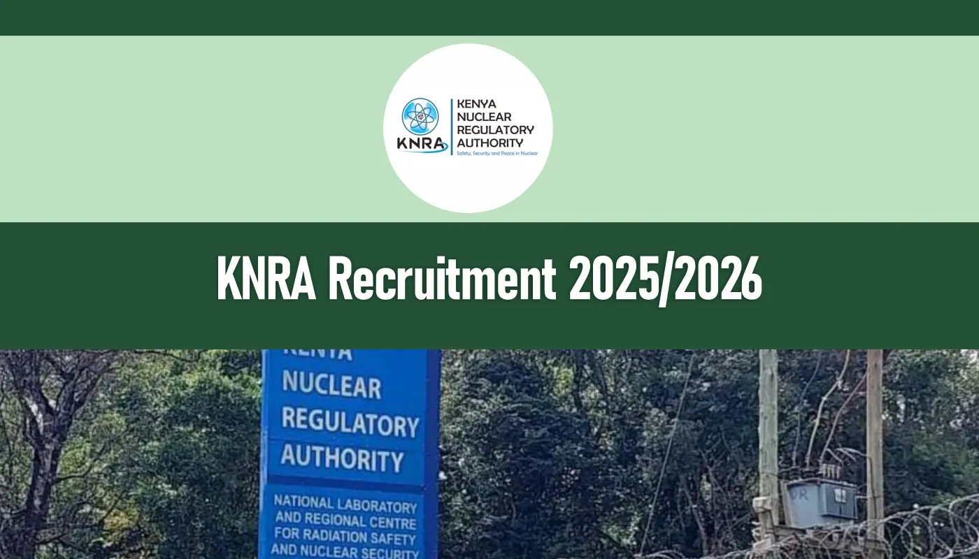 KNRA Recruitment 2026/2027 Application Form Portal