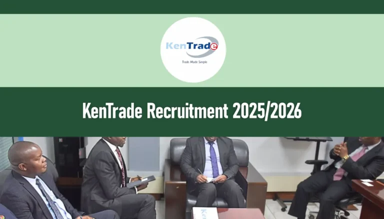 KenTrade Recruitment 2025/2026 Jobs Application Form Portal