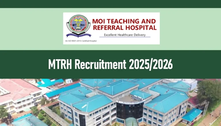 MTRH Recruitment 2026/2027 Jobs Application Form Portal