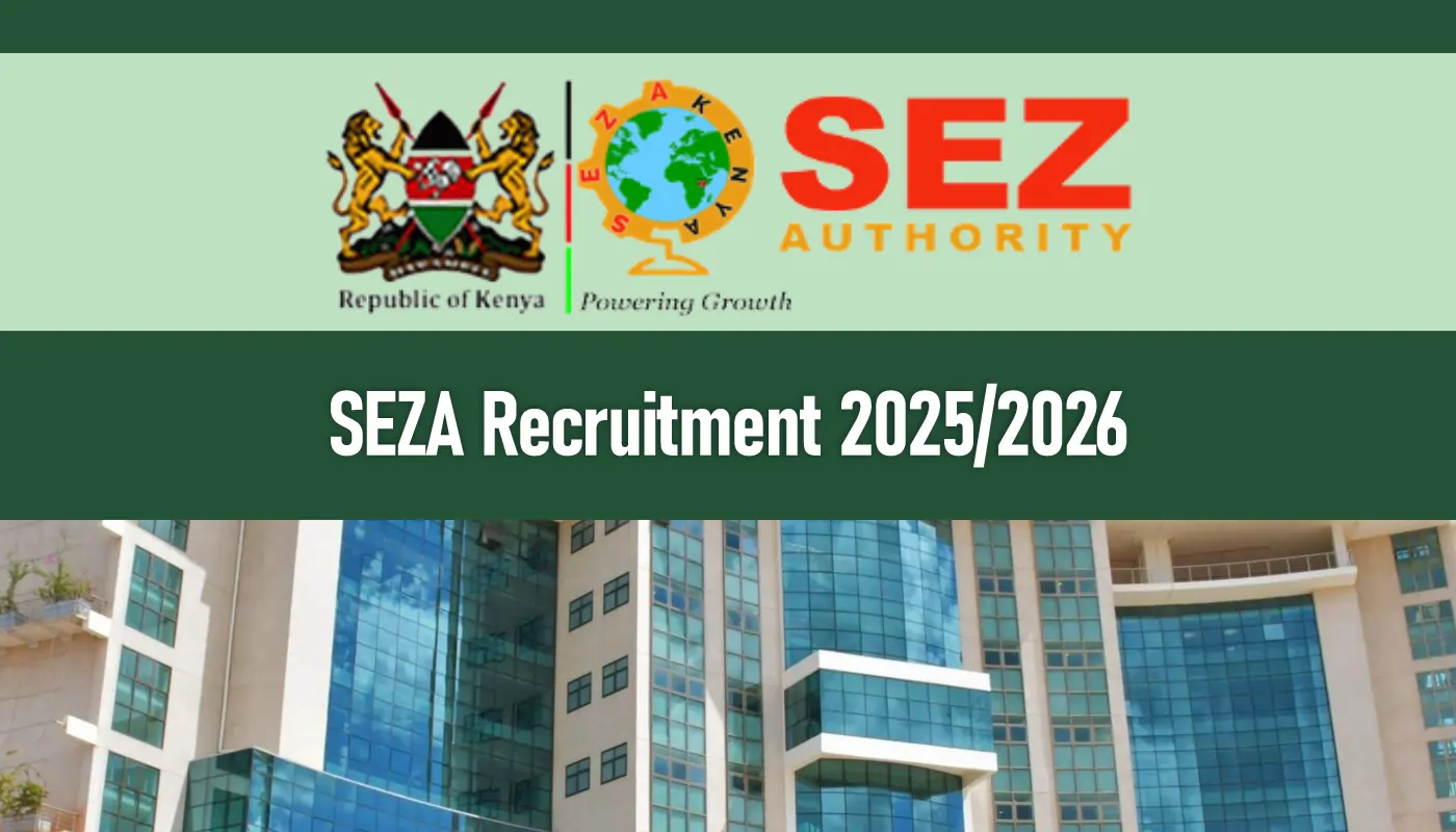 SEZA Recruitment 2026/2027 Jobs Application Form Portal