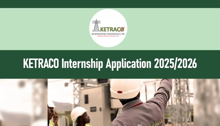 KETRACO Internship 2026/2027 Application Form, Dates, Portal