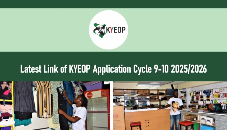 Latest Link of KYEOP Application Cycle 9/10 Form, Portal