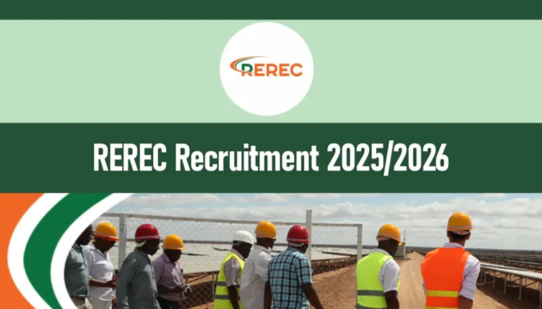 REREC Job Vacancies 2026/2027 Recruitment Portal