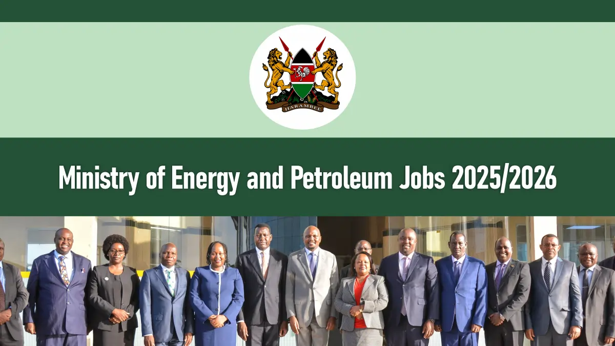 Ministry of Energy Recruitment 2025/2026 Job Vacancies Career Portal