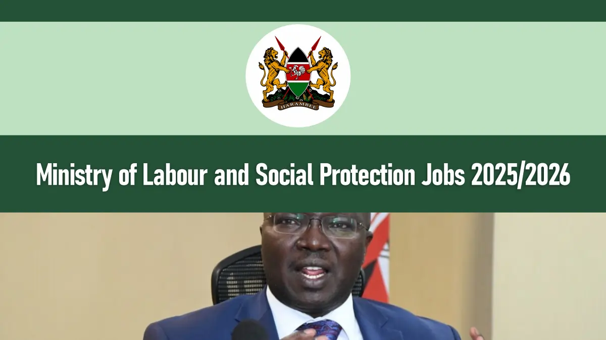 Ministry of Labour and Social Protection Recruitment 2025/2026 Jobs Portal
