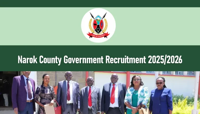 Narok County Government Recruitment 2025/2026 Public Service Board Jobs