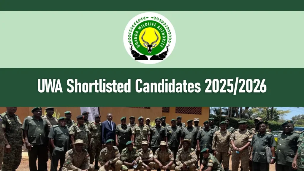UWA Shortlisted Candidates 2026/2027 PDF Download