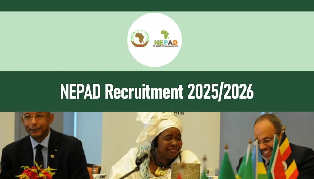 NEPAD Recruitment 2026/2027 Application Form Portal