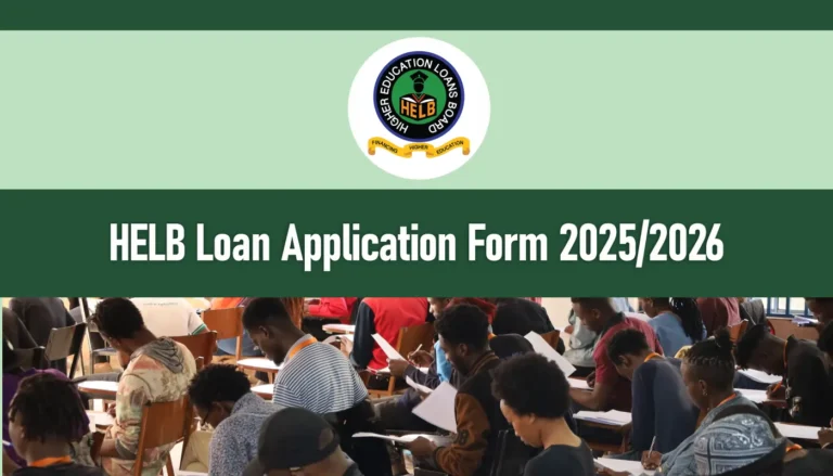HELB Loan 2026/2027 Application Form May/September Intake Date