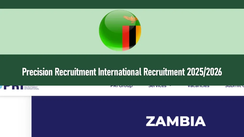 Precision Recruitment International 2026/2027 Application Form Portal