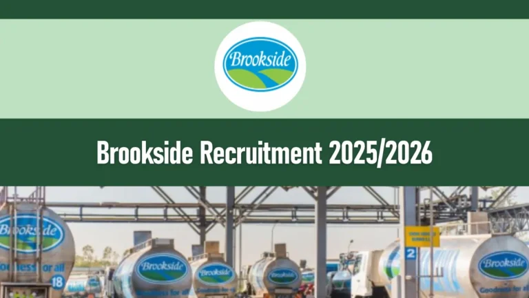 Brookside Recruitment 2026/2027 Jobs Application Form Portal