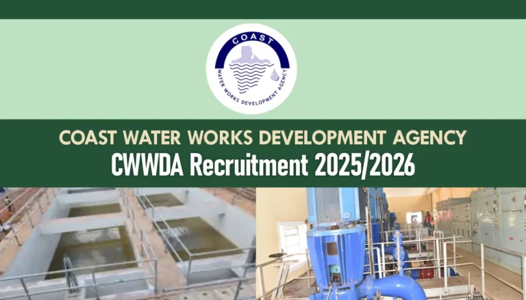 CWWDA Recruitment 2026 Application Form, Careers Portal