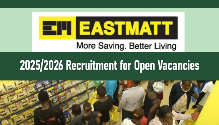 Eastmatt Supermarket Recruitment 2026 Jobs/Vacancies Application