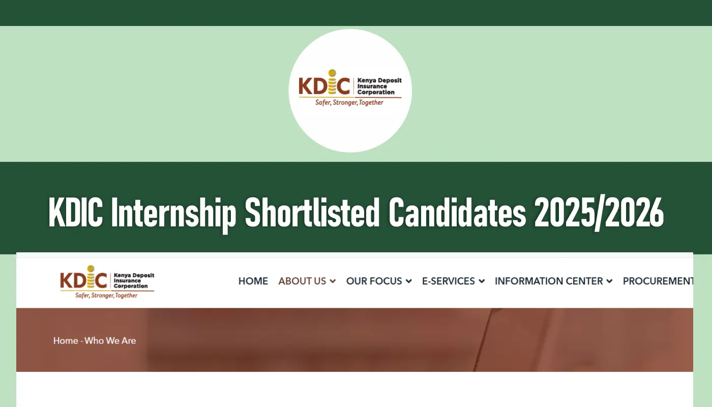 KDIC Internship Shortlisted Candidates 2026 PDF List is Out