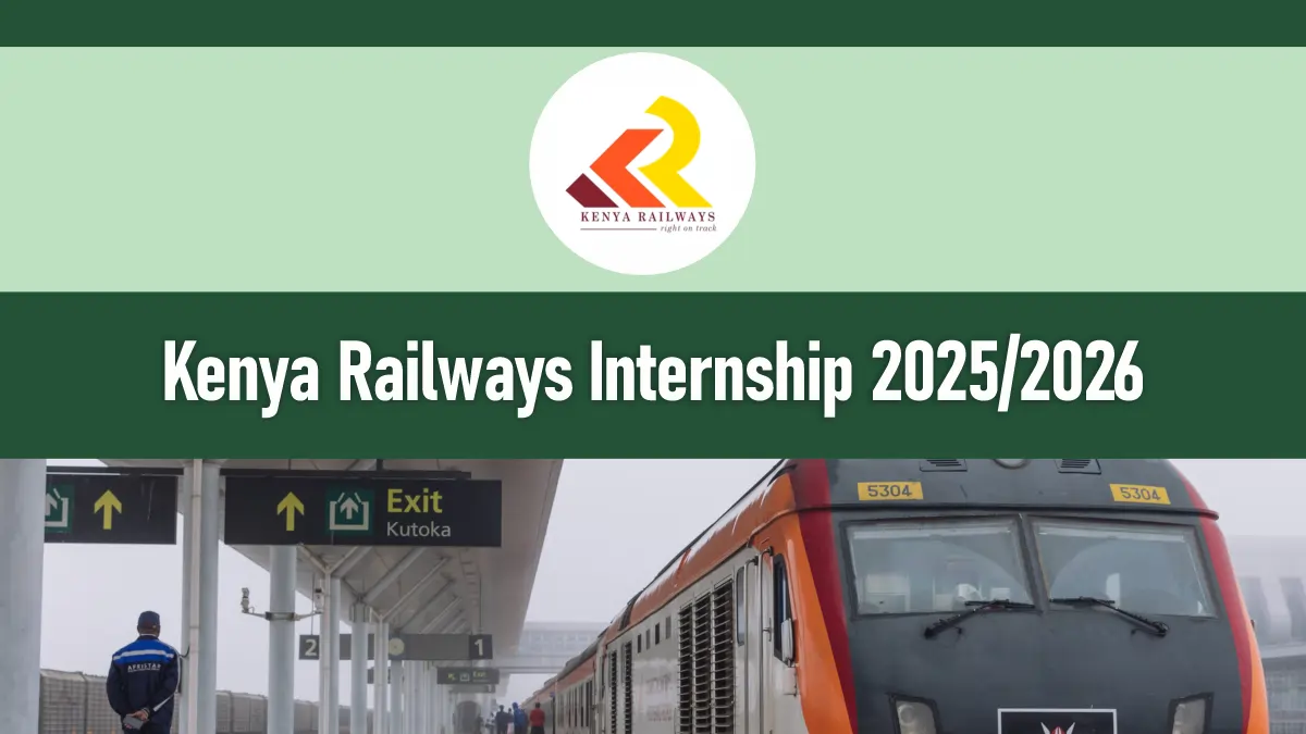Kenya Railways Internship 2026/2027 Application Form Portal