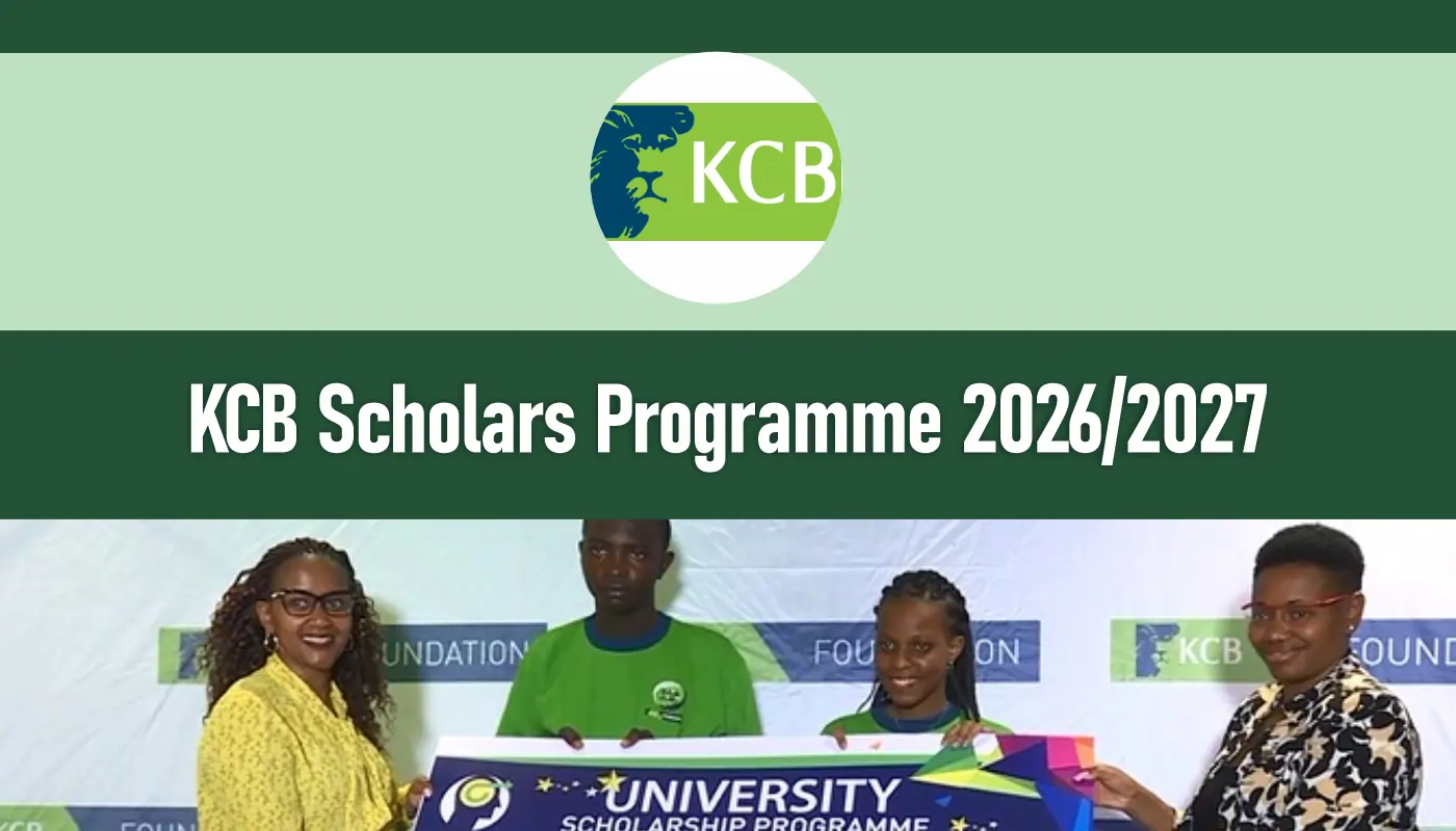 KCB Scholars Programme 2026/2027 Application is Open; Apply
