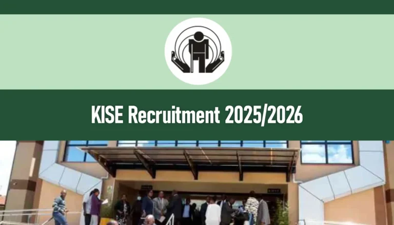 KISE Recruitment 2026/2027 Online Application Form Portal