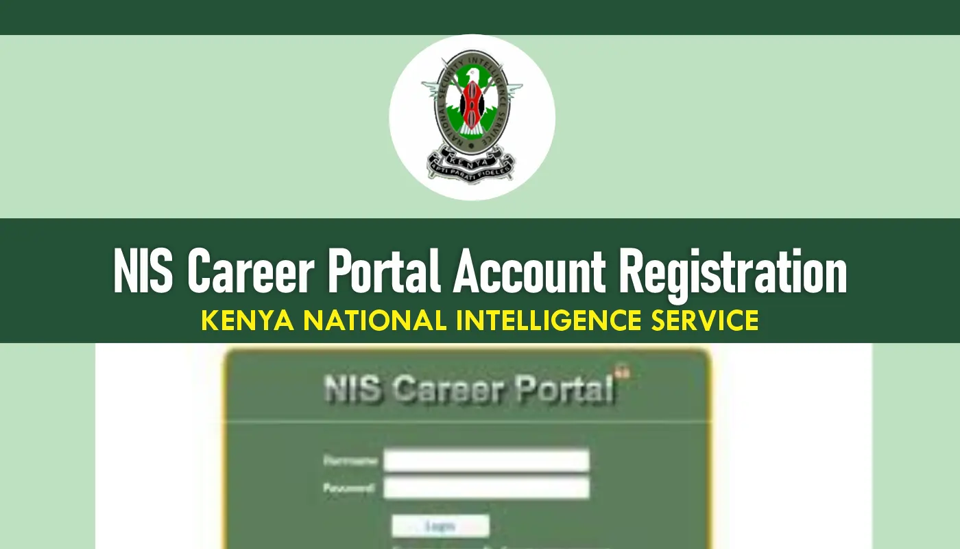NIS Career Portal Account Registration 2026/2027 Recruitment