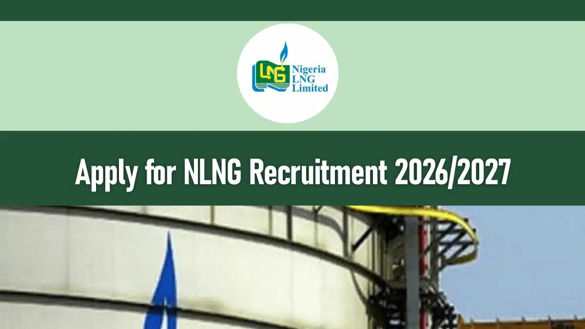NLNG Recruitment 2026/2027 Application Form Portal