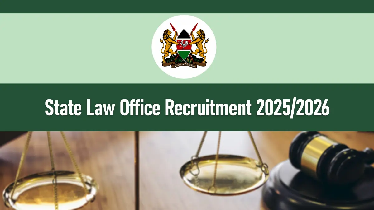State Law Office Recruitment 2026/2027 Jobs Application Form Portal