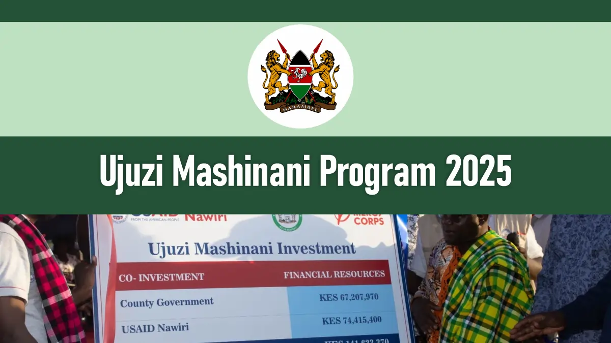 Ujuzi Mashinani Program 2026/2027 Application Form Portal