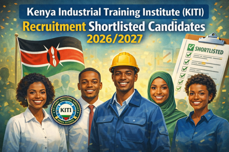 KITI Shortlisted Candidates 2026/2027 PDF & How to Check/Download
