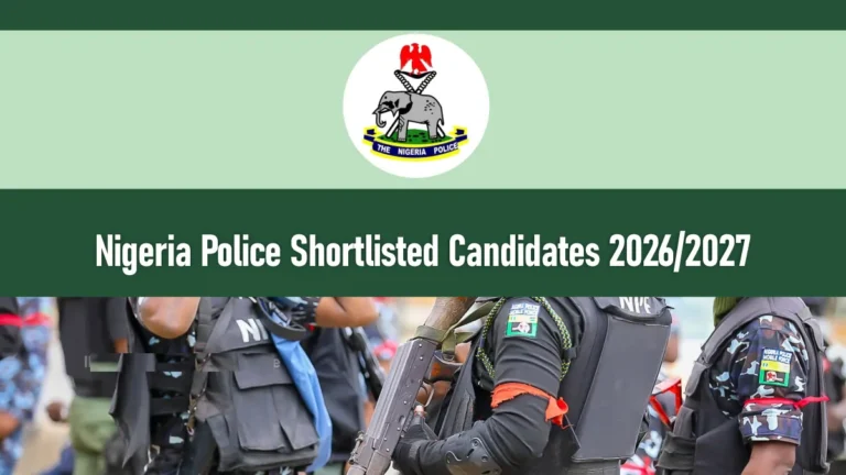 NPF Shortlisted Candidates 2026/2027: Check Status Now