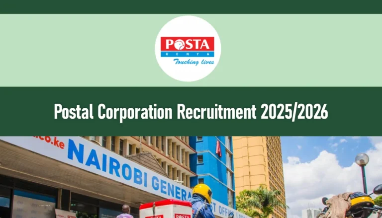 Postal Corporation Recruitment 2026/2027 Application Portal