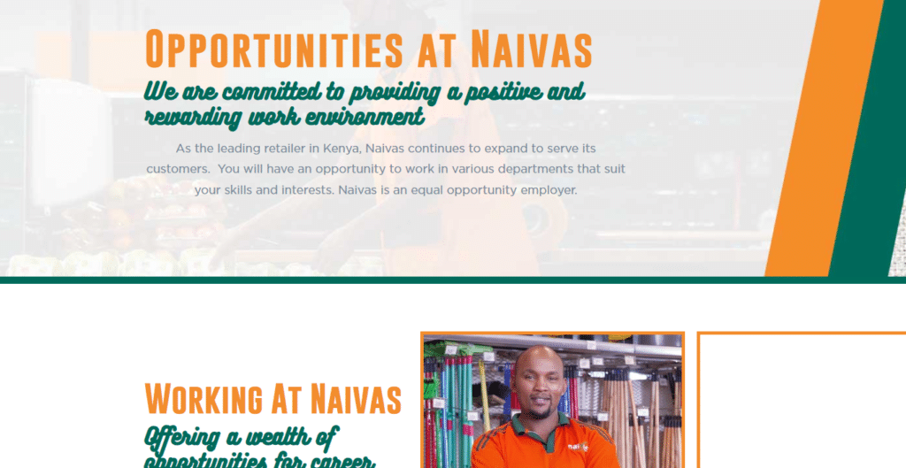 Naivas Supermarket Job Vacancies 