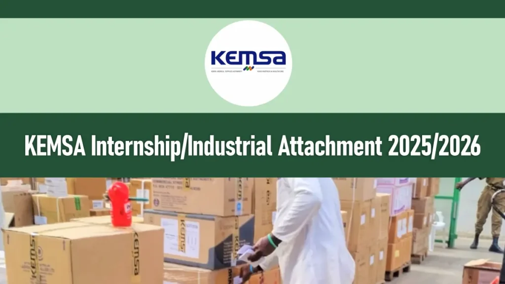 KEMSA Internship/Industrial Attachment Shortlisted Candidates 2026 PDF Download